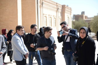 ورکشاپ عکاسی فرهاد مولایی در شهر یزد 